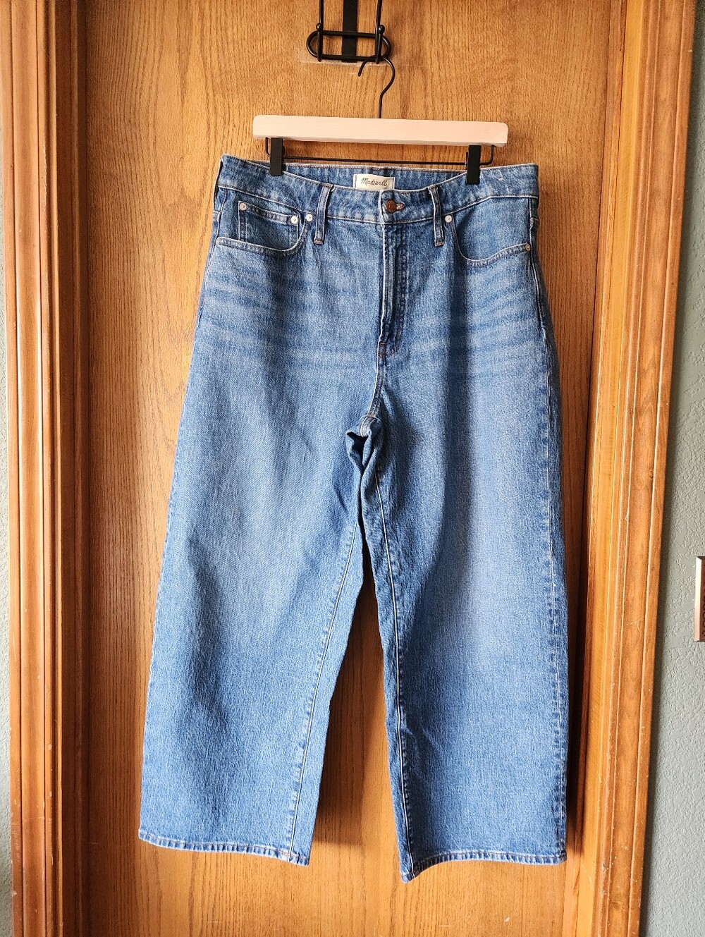 Madewell The Curvy Perfect Vintage Wide Leg Jeans